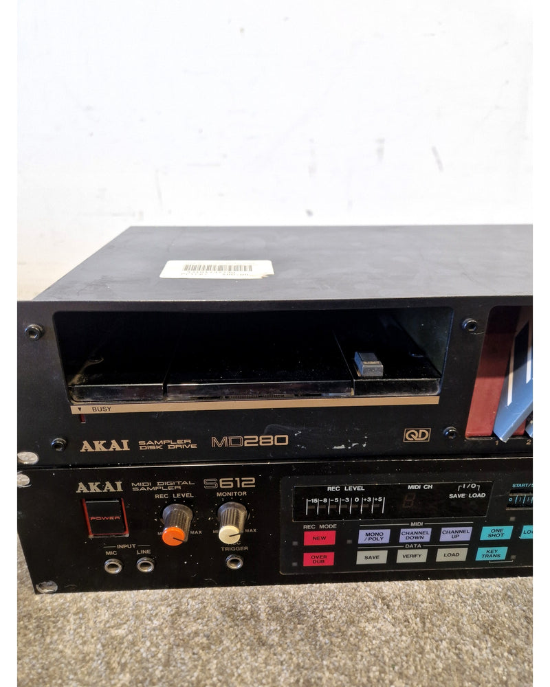 Akai S612 with MD280 - Audio Sampler - Good w/ Manuals - Image 11
