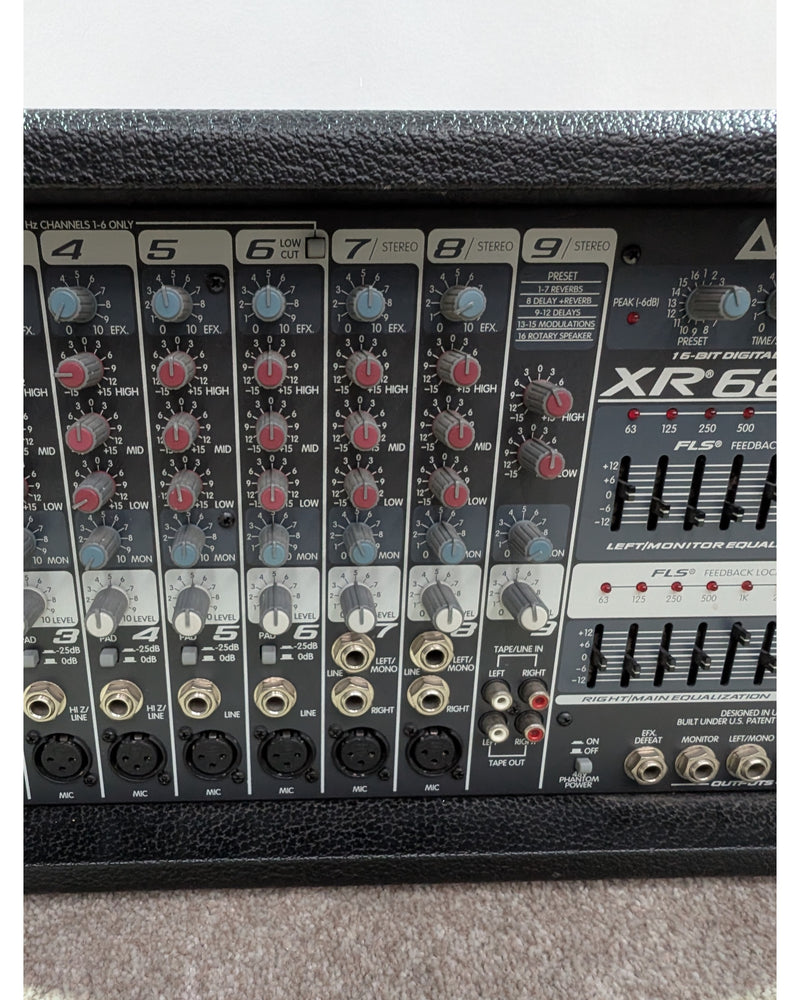 Peavey XR684 - Mixer - Black - Fair - image 7