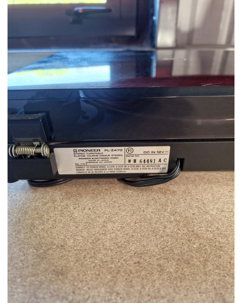 Pioneer PL-Z470 - Turntable - Good - Image 2