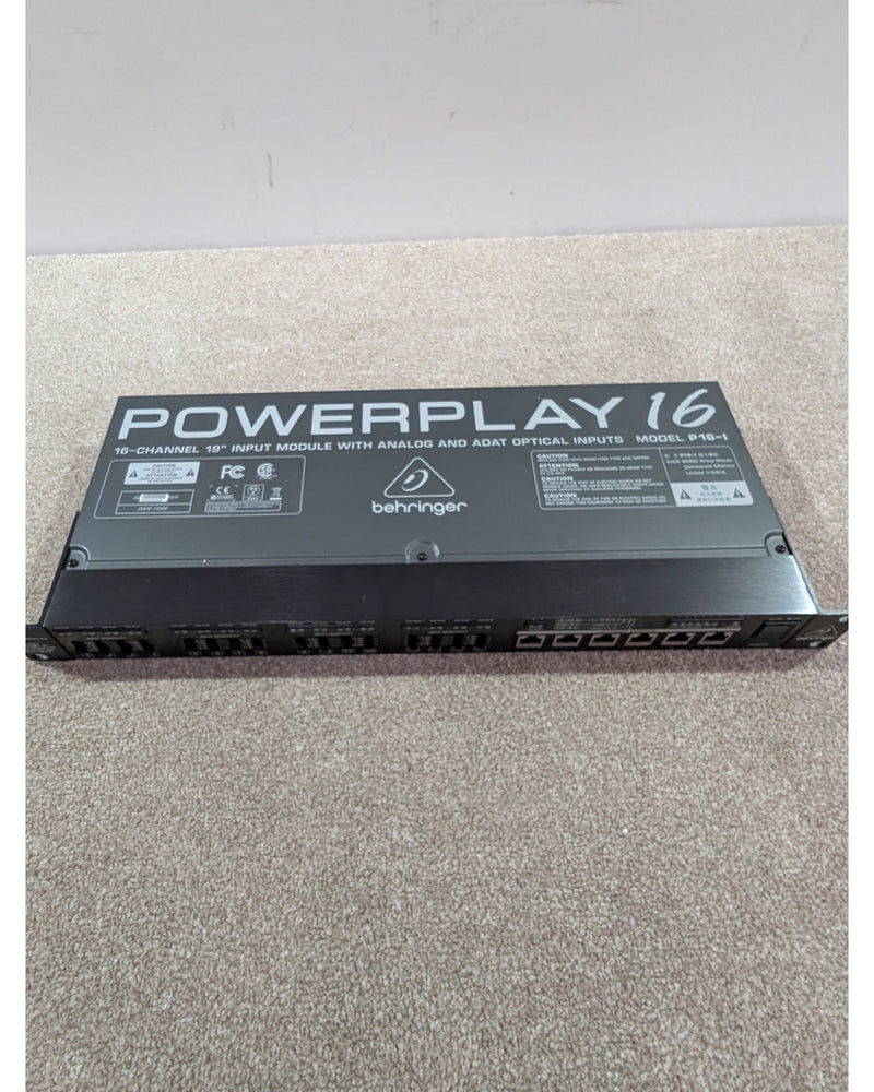 Behringer Powerplay P16-I - Audio Interface - Black - Like New w/ Original Box & Manuals - image 9