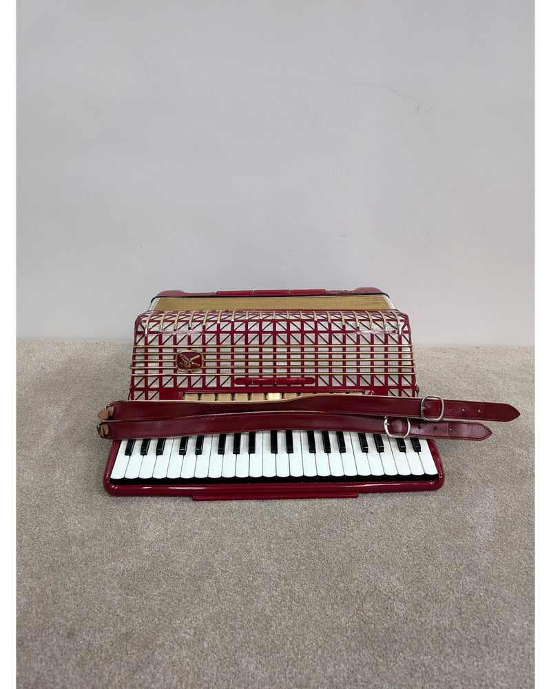 Hohner Atlantic IV Deluxe - Accordion - Red - Fair - image 3