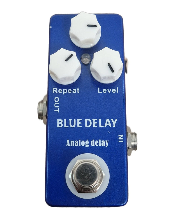 Mosky Blue Delay - Effects Pedal - Blue - Good