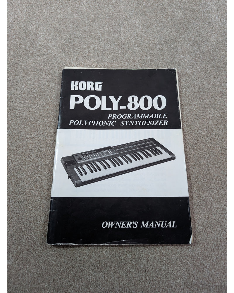Korg Poly-800 - Synthesizer - Black - Good w/ Power Supply & Manuals - image 14