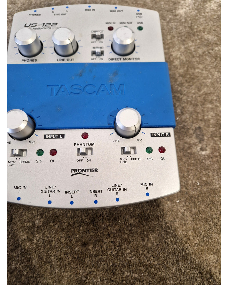 Tascam US-122 – Audio Interface - Excellent w/ Original Box & Manuals - Image 10