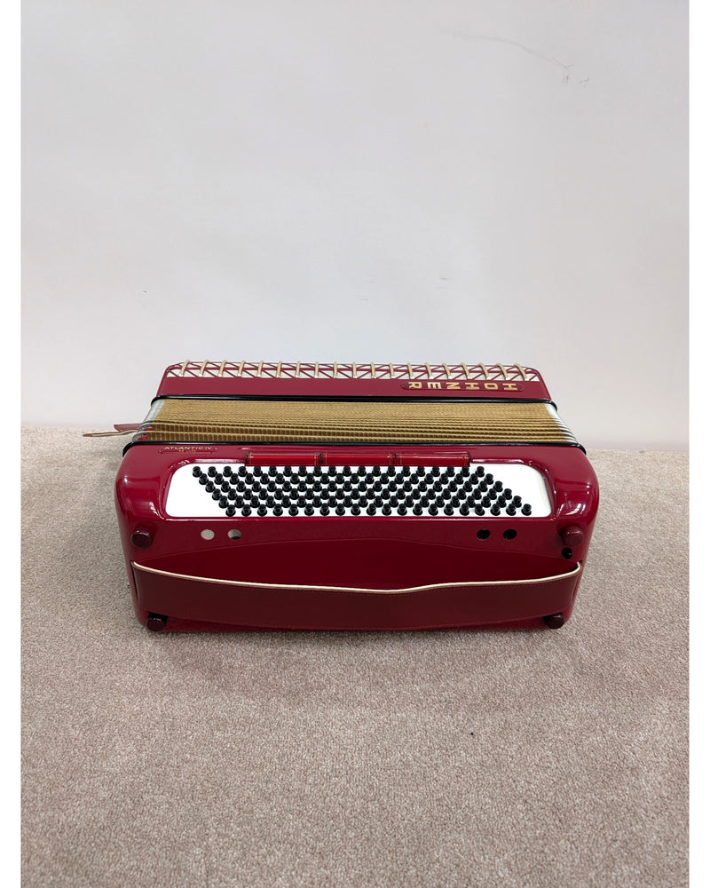 Hohner Atlantic IV Deluxe - Accordion - Red - Fair - image 11