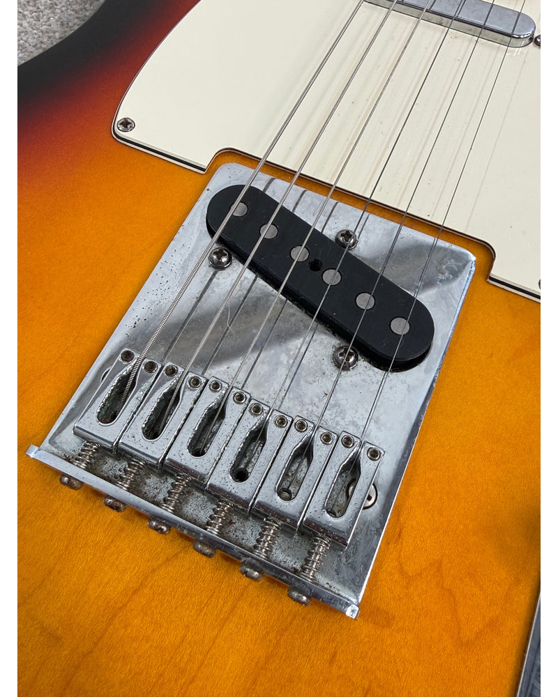 Fender Standard Telecaster MN BSB - Electric Guitar - Sunburst - Fair - image 11