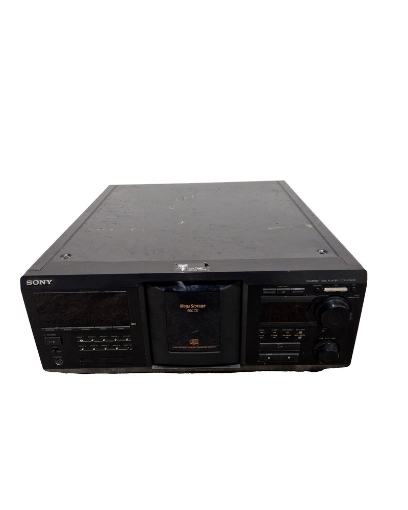 Sony CDP-CX450 CD Player - Black CD Player - 400 Disc Capacity - Spares or Repair - Image 1