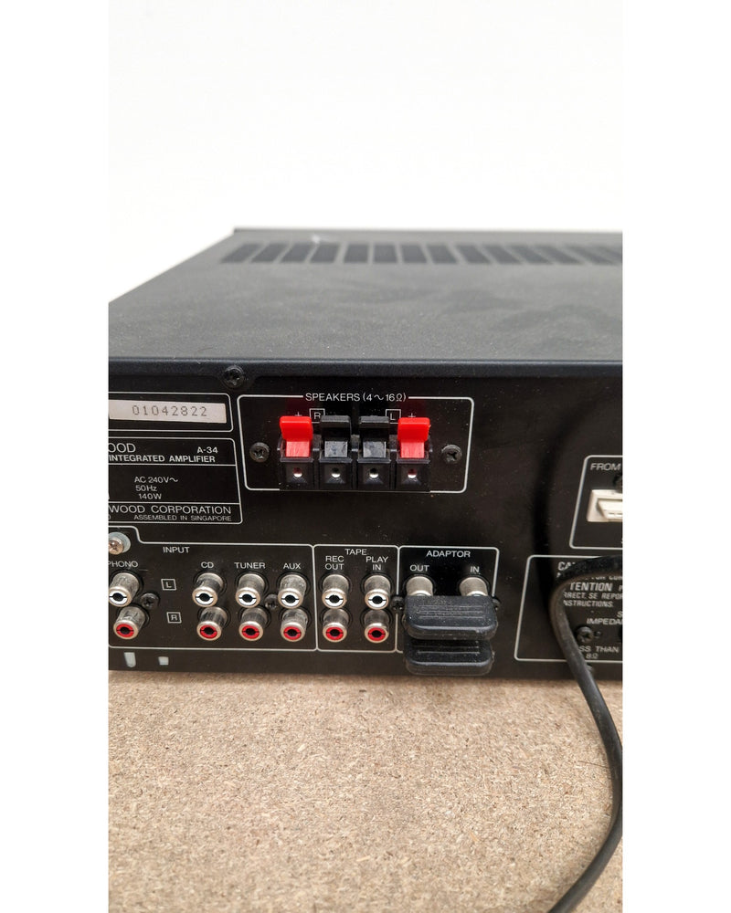 Kenwood A-34 - Amplifier - Fair - image 11