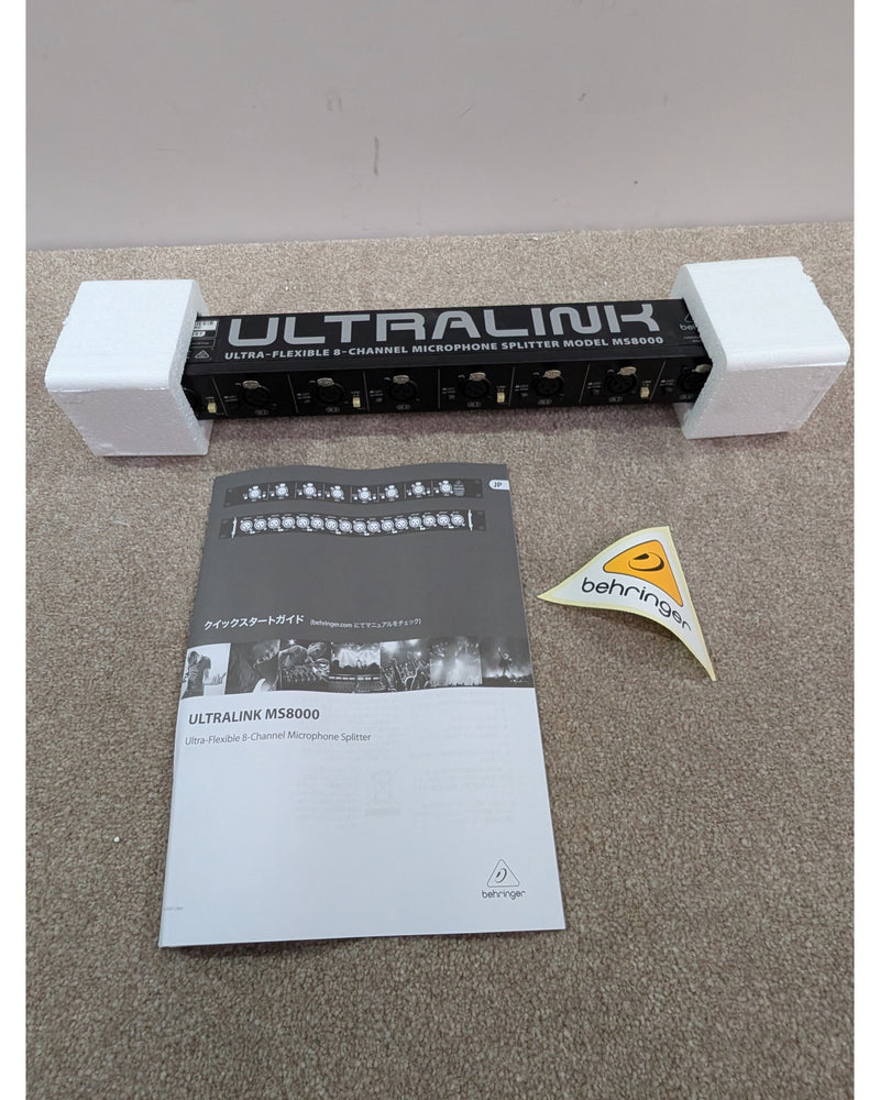 Behringer Ultralink MS8000 - Mixer - Very Good w/ Original Box & Manuals - image 14