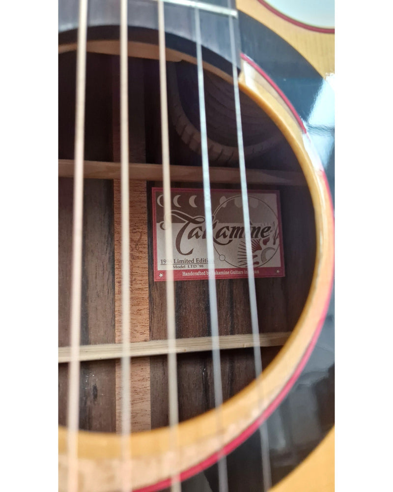 Takamine LTD 98 - Electro-Acoustic Guitar - Excellent w/ Hard Case - image 4
