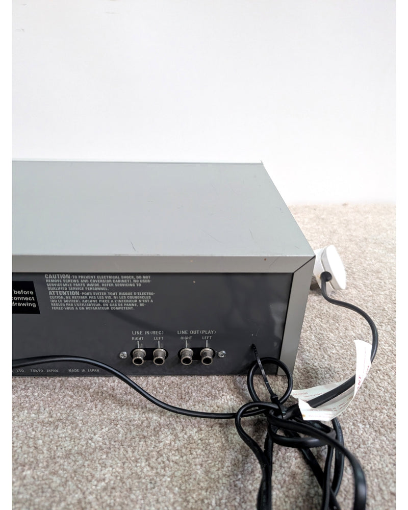 JVC KD-V22 - Cassette Deck - Good w/ Manuals - image 5