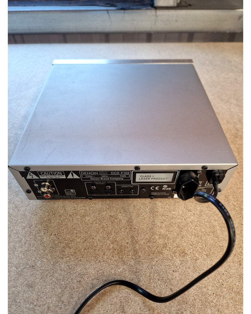 Denon DCD-F102 - CD Players - Silver - Refurbished - Image 4