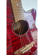 Washburn EA18TR Electro-Acoustic Guitar Red - Cutaway Design - Excellent - Refurbished - Image 11