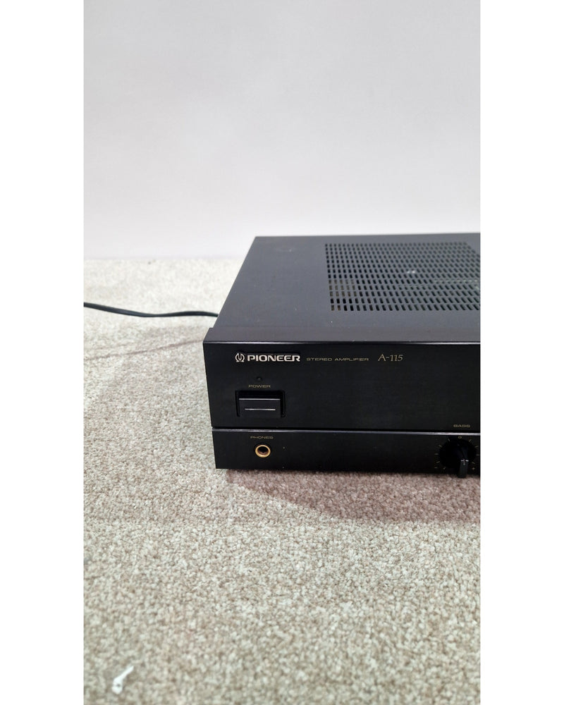 Pioneer A-115 - Hi-Fi Amplifier - Black - Excellent - image 3