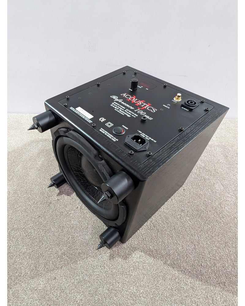 MJ Acoustics Reference 100 MkII - Subwoofer - Black Woodgrain - Very Good - image 14