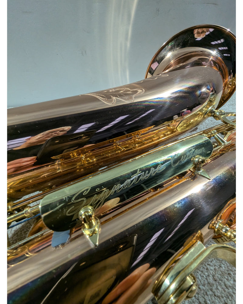 Trevor James Signature Custom Tenor Saxophone - Saxophone - Bronze With Gold-Coloured Keywork - Excellent w/ Soft Case - image 11