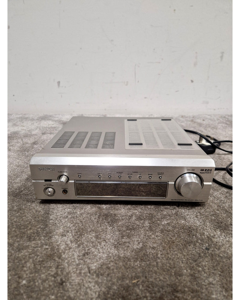 Denon DRA-F101 - AM-FM Stereo Receiver - Compact Design - Good - Image 14