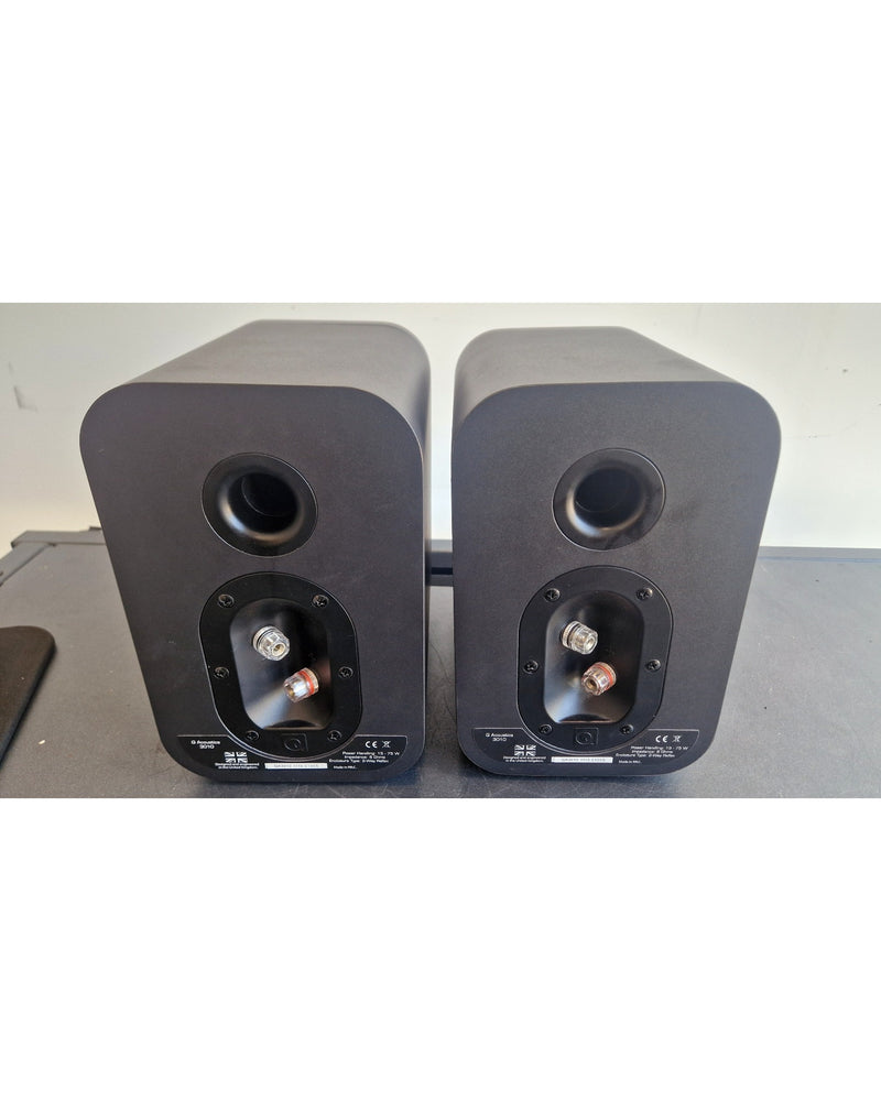 Q Acoustics 3010 - Hi-Fi Speakers Pair - Black - Excellent - Image 4
