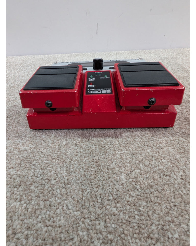 Boss VE-20 Vocal Performer - Multi-Effects Pedal - Red/Silver - Good - image 2