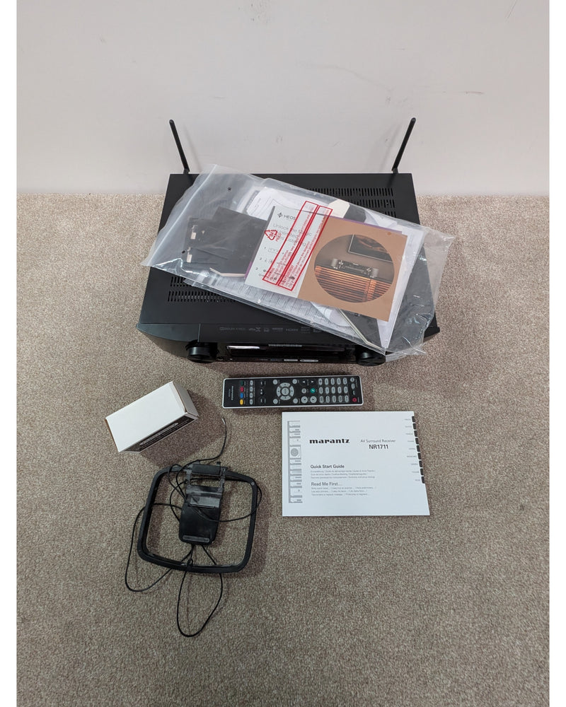 Marantz NR1711 - Receiver - Excellent w/ Manuals, Remote Control, Aerial + Microphone, Certification - image 16