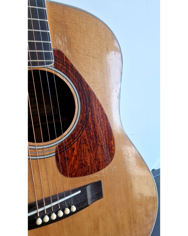 Yamaha FG-580 - Acoustic Guitars - Natural - Good w/ Hard Case - Image 6