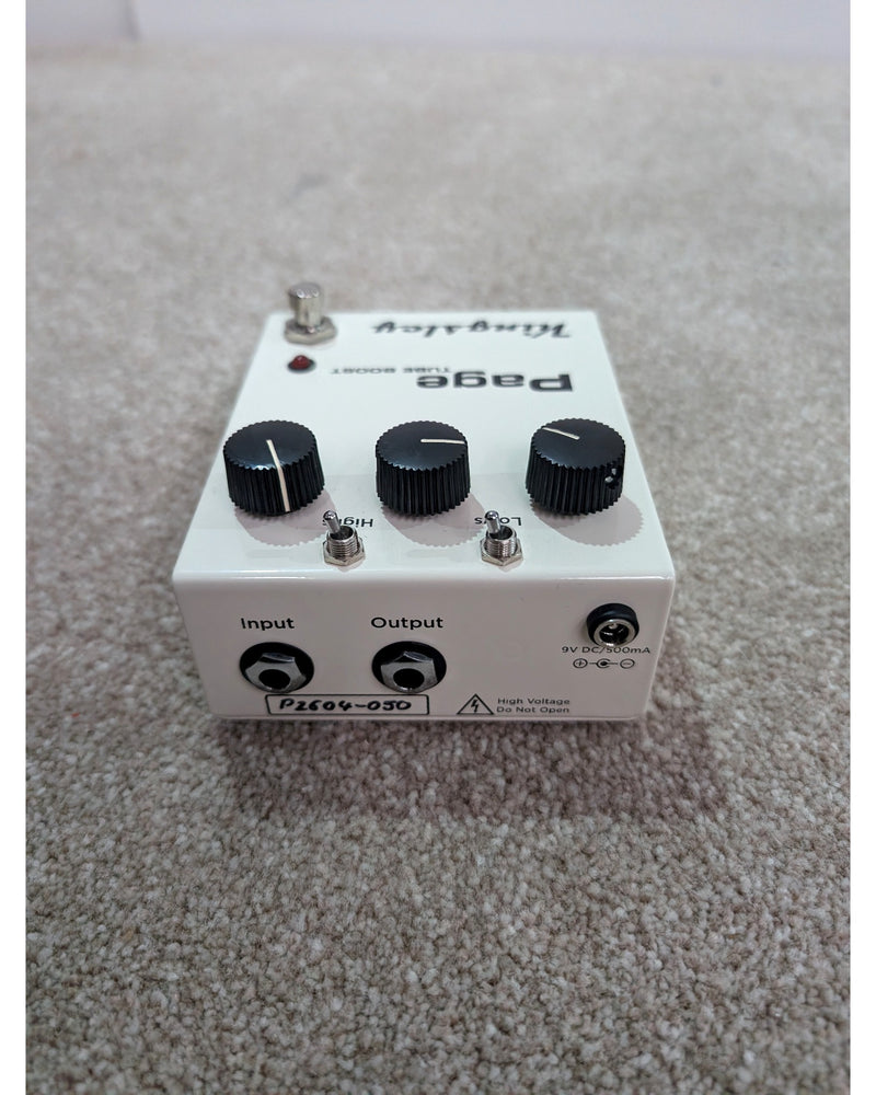 Kingsley Page Tube Boost - Overdrive & Distortion Pedals - White - Like New - image 5