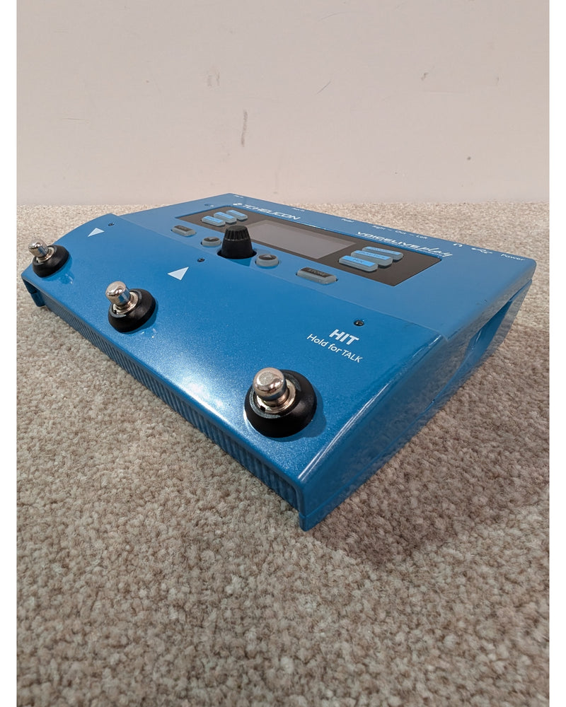 TC-Helicon VoiceLive Play - Multi-Effects Pedal - Blue - Good w/ Power Supply - image 4