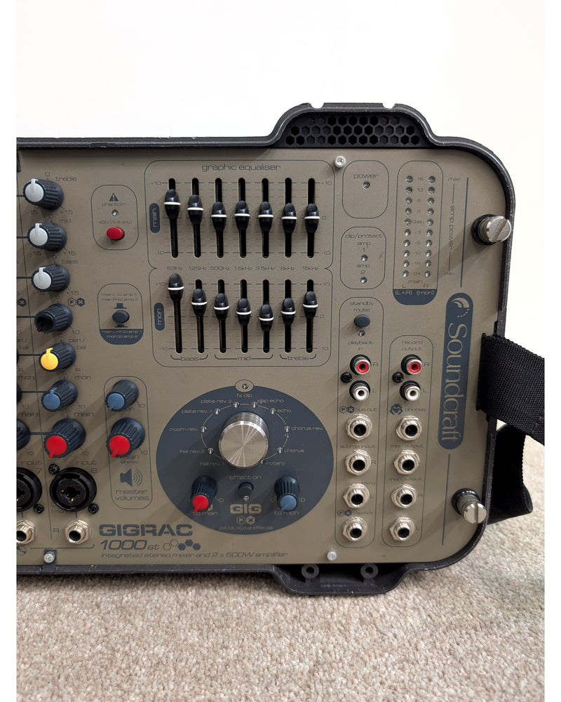 Soundcraft Gigrac 1000st - Mixer - Good w/ Hard Case - image 3