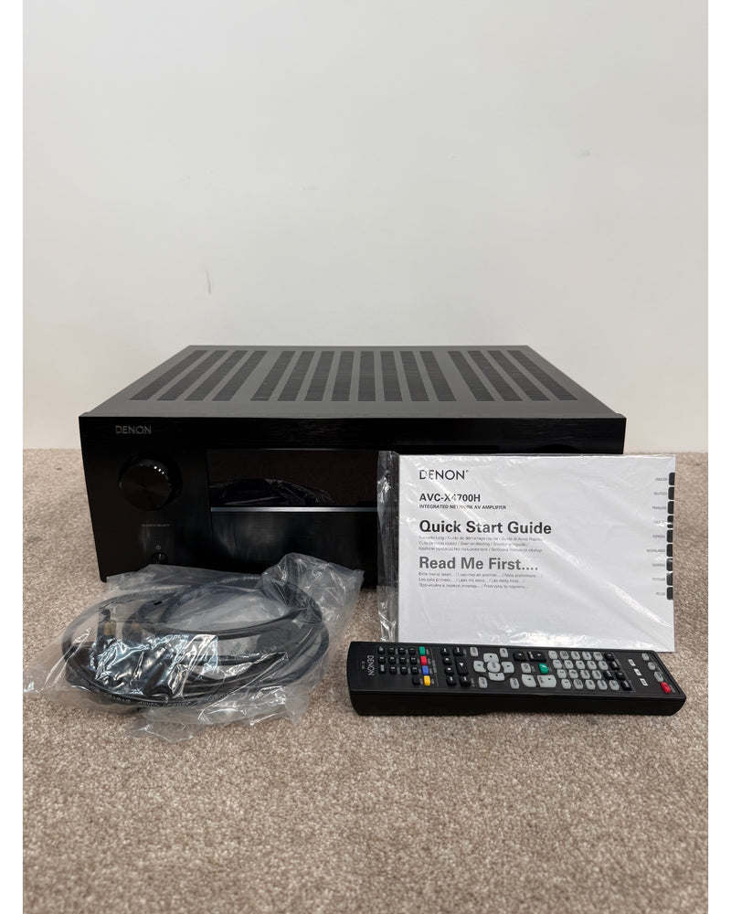 Denon AVC-X4700H - Receiver - Black - Excellent w/ Manuals, Power Supply, remote_control - image 2