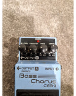 Boss CEB-3 - Effects Pedal - Bass Chorus - Good - Image 7