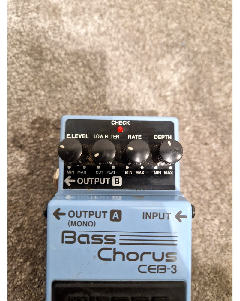 Boss CEB-3 - Effects Pedal - Bass Chorus - Good - Image 7