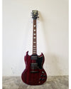 Vintage VS6 - Electric Guitar - Cherry Red - Very Good w/ Hard Case & Soft Case - Photo 2