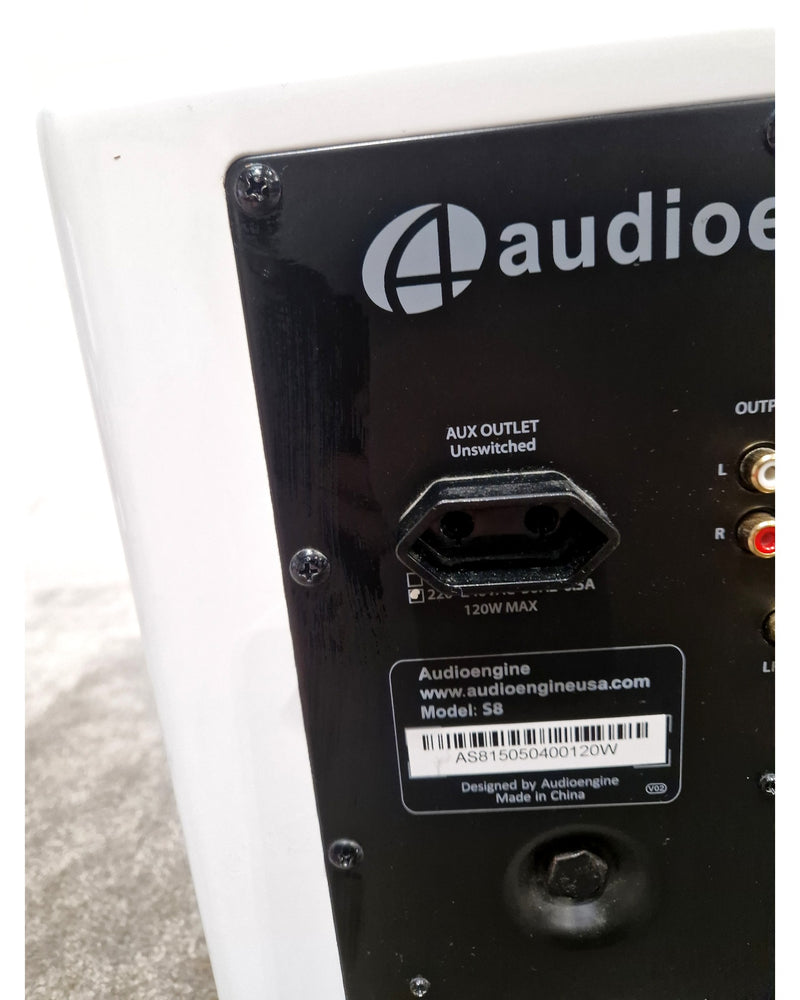 Audioengine S8 - Subwoofer - White - Good - Image 4
