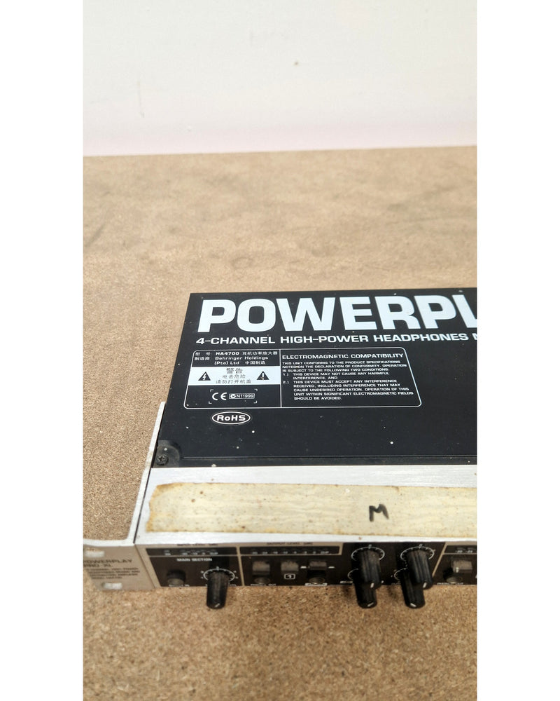 Behringer HA4700 Powerplay - Rack Effects - Good - Image 6