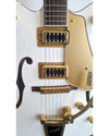 Gretsch G5422TG Electromatic - Electric Guitars - White - Excellent w/ Hard Case - Photo 7