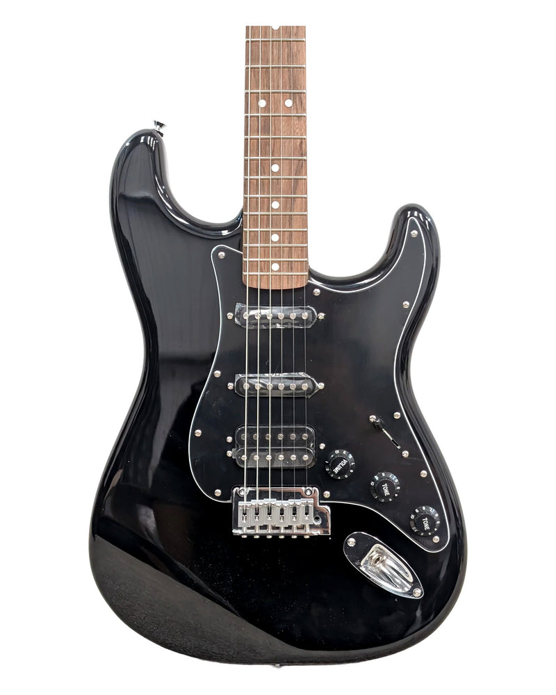 Fender Standard Stratocaster HSS - Electric Guitar - Black - Excellent - image 1