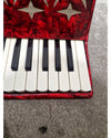 Galotta 12 Bass Accordion - Red – Accordion - Fair w/ Hard Case - Photo 13