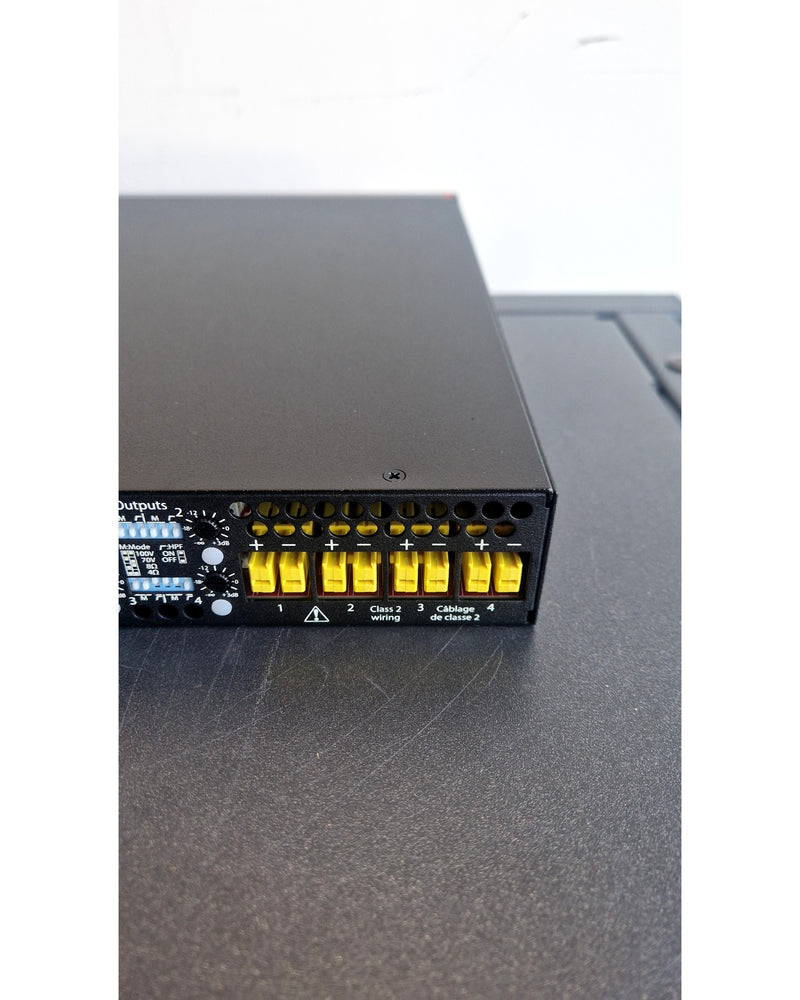 Biamp Voltera A 600.4 - Power Amplifiers - Good w/ Original Box, Cables, Manuals - Image 12