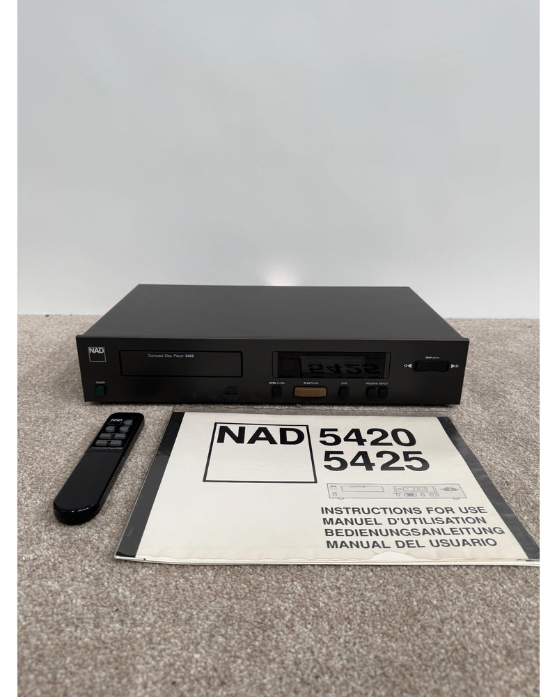 NAD 5425 - CD Player - Black - Very Good w/ Manuals - image 14