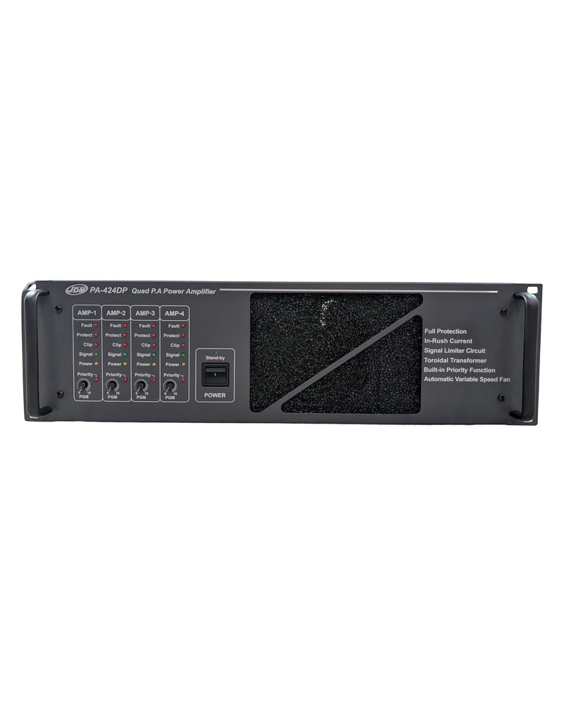 JD Media PM-424DP - Power Amplifier - Excellent w/ Original Box & Manuals - image 1