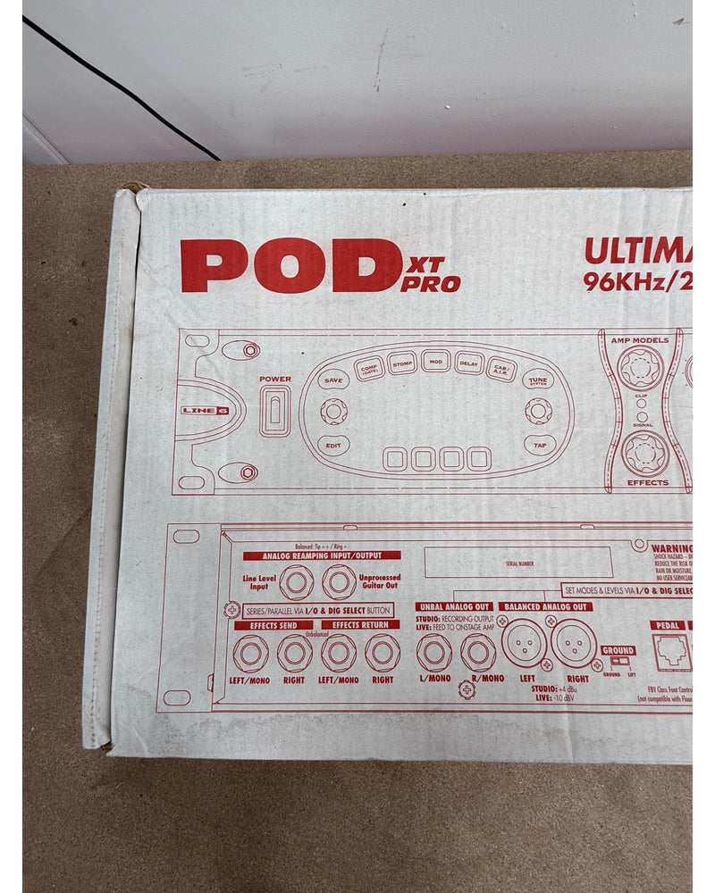 Line 6 POD XT Pro - Effect Processor - Like New w/ Original Box - Image 16