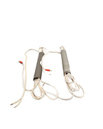 Banana Lead To Bare Wire Pair Loom White – Cable Assembly - Good - Image 1