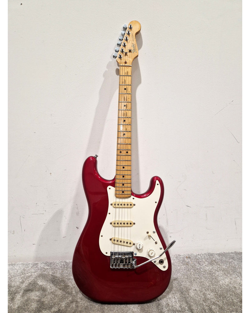 Fender 1983 Stratocaster IN Candy Red S/N: E337890 Made IN USA Electric Guitar - Stunning & Rare - Good w/ New Strings - Image 2