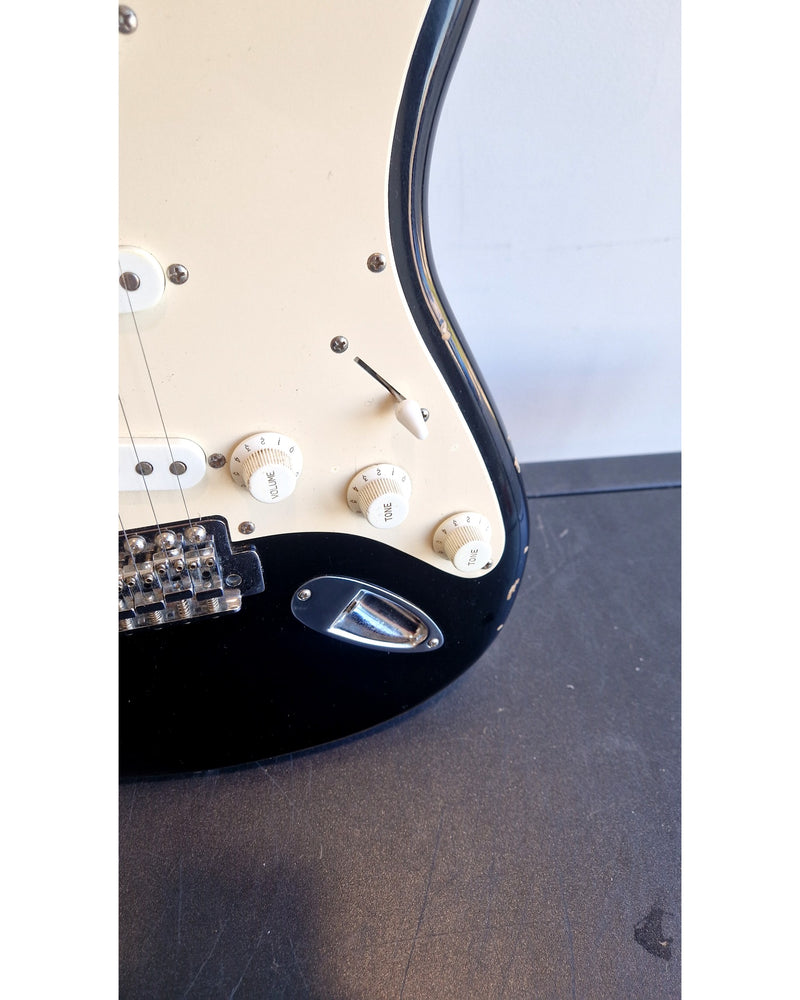 Squire Stratocaster Affinity - Black Electric Guitar - Good - Image 5