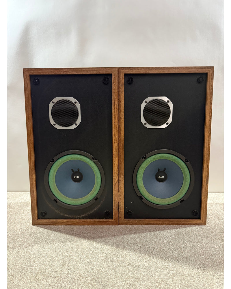 KLH Two Model 331 - Hi-Fi Speakers - Black/Wood - Good w/ Original Box & Manuals - image 6