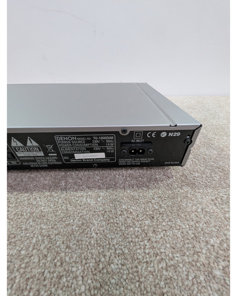 Denon TU-1800DAB - Hi-Fi Tuner - Silver - Excellent w/ Manuals & Remote Control - image 8