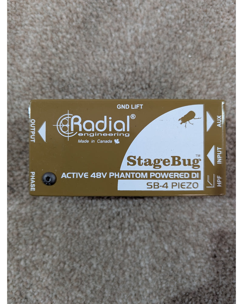 Radial StageBug SB-4 Piezo - Pedalboards & Power - Brown - Excellent - image 5