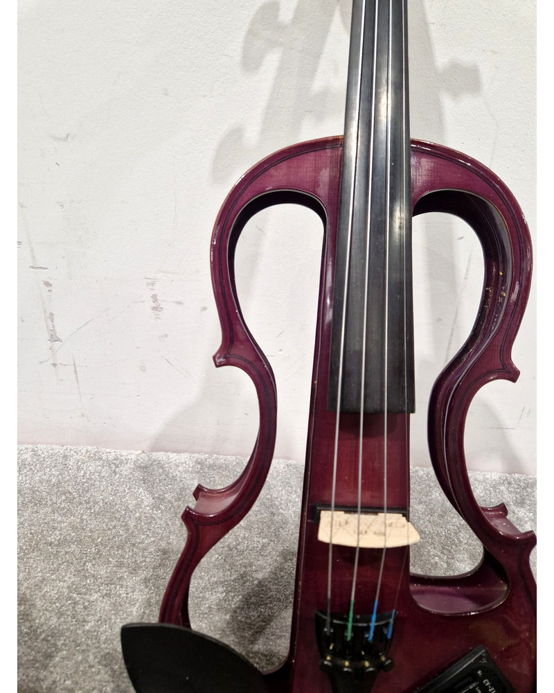 Carlo Giordano CV-210E Electric Violin 4/4 - Excellent w/ Hard Case & 2 bows - Image 10