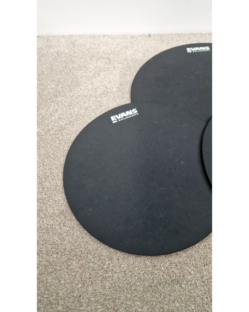 Evans SoundOff Drum Mute Pads - Drum Hardware - Excellent - image 3
