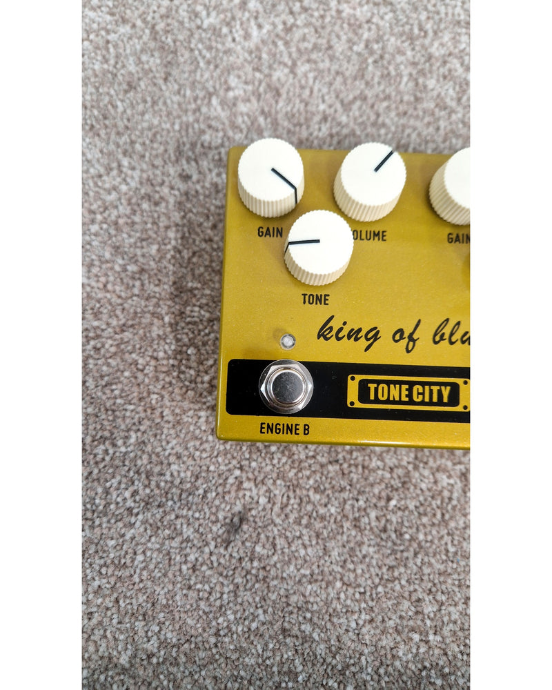 Tone City King of Blues - Overdrive & Distortion Pedals - Gold - Like New - image 7